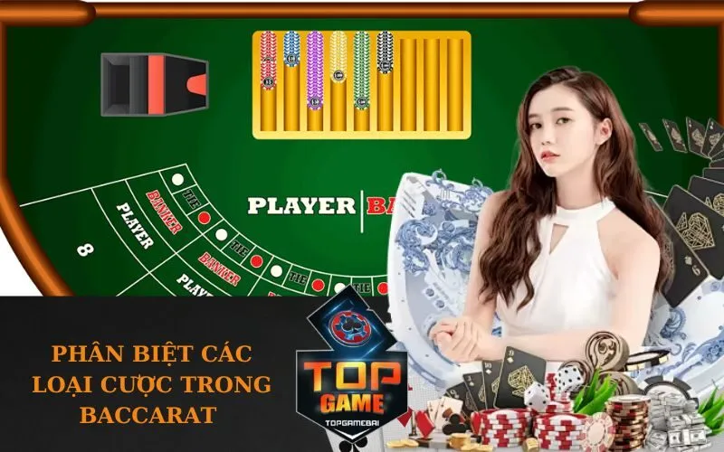 Phân biệt các loại cược trong Baccarat trên Five88